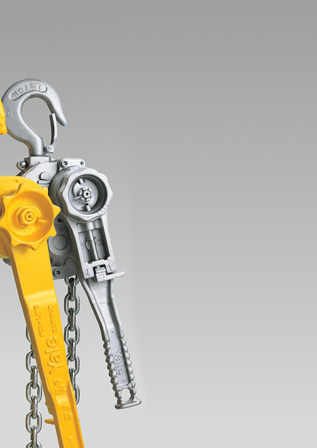lever hoists Ratchet for lifting, pulling, lashing and tensioning Yale Hand Lever Hoists are versatile, portable units for pulling, tensioning, lashing and lifting of loads.