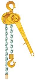Technical data Model apacity Number of hain Lift with Handle pull Weight with chain falls dimensions one full at WLL std.