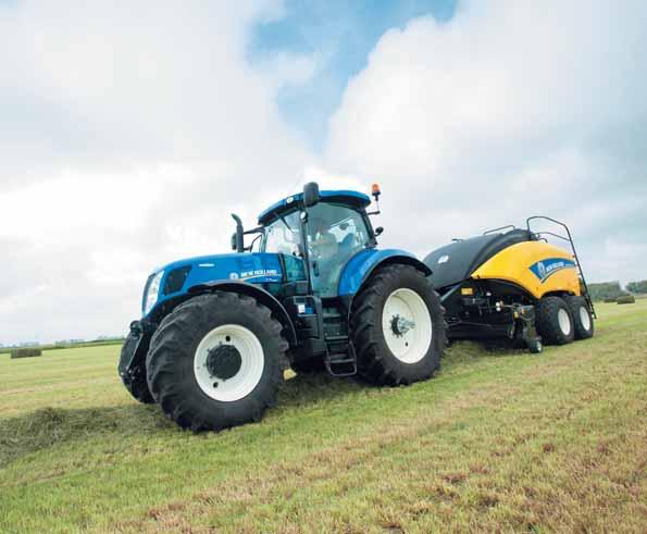 51hp(CV) Horsepower EPM according to the load on the transmission, PTO and hydraulics. ENGINE POWER MANAGEMENT Engine Power Management is a renowned New Holland tractor feature.