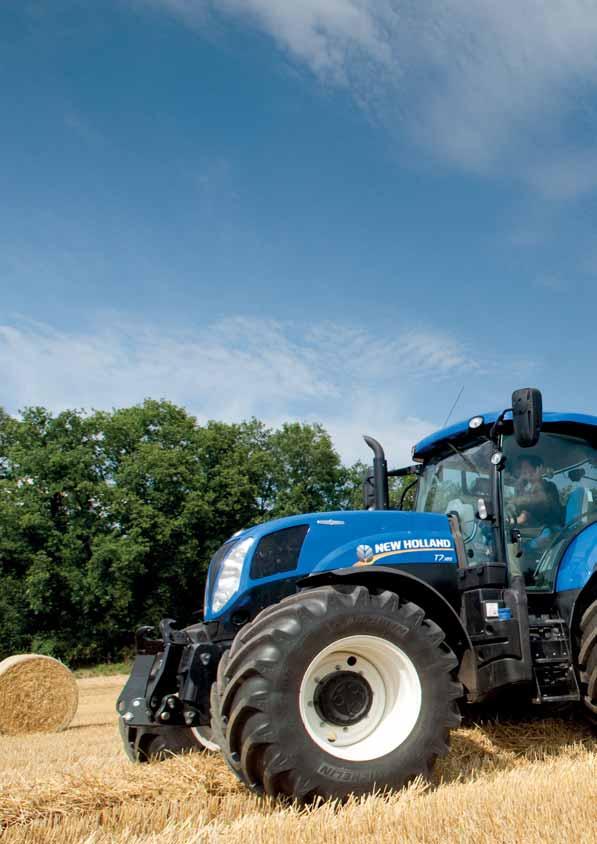 2 3 YOUR NEEDS VARY CONSTANTLY. T7 ADAPTS CONTINUOUSLY MORE PRODUCTIVITY AND POWER T7 tractors boast New Holland s cutting-edge ECOBlue SCR technology for Tier 4A compliance. This means that the 6.
