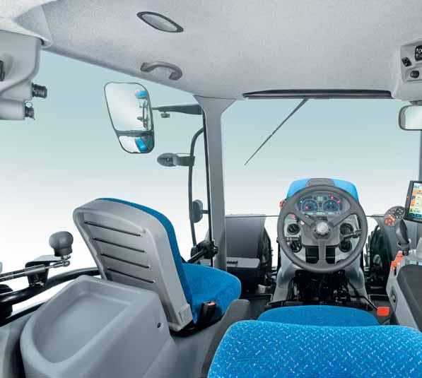 6 7 OPERATOR ENVIRONMENT HORIZON CAB MORE SPACE, BETTER VISIBILITY EVERYTHING IN ITS PLACE Keeping your cab neat and tidy has never been simpler.