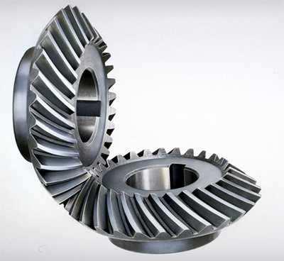 Rack and Pinion Bevel Gears Rotational motion applied to the pinion will cause the rack to move to the