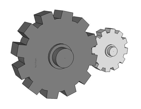 Gears can be found in many machines in a workshop or factory and at home they are often an important
