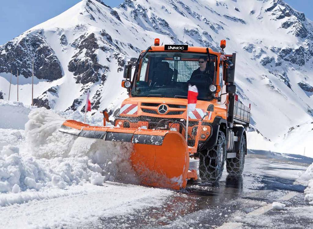Unimog Superior in every situation and over any terrain, the Unimog is in a