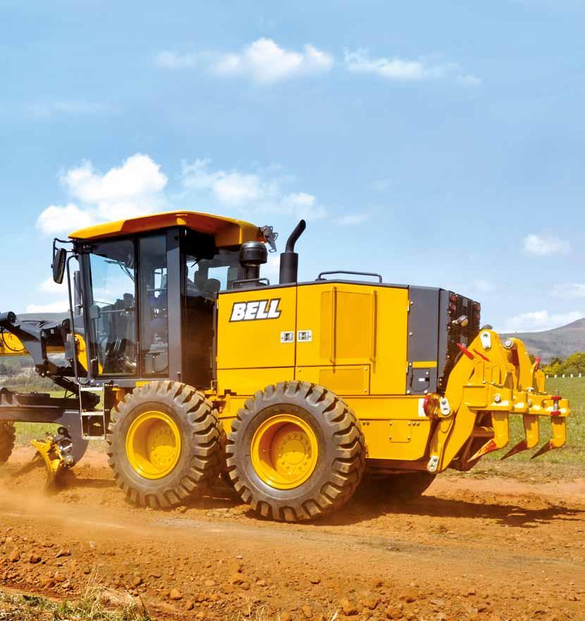 ranteed Downtime is lost time. Which is why we loaded-up these graders with durability-enhancing advantages that promise to deliver years of trouble-free service.
