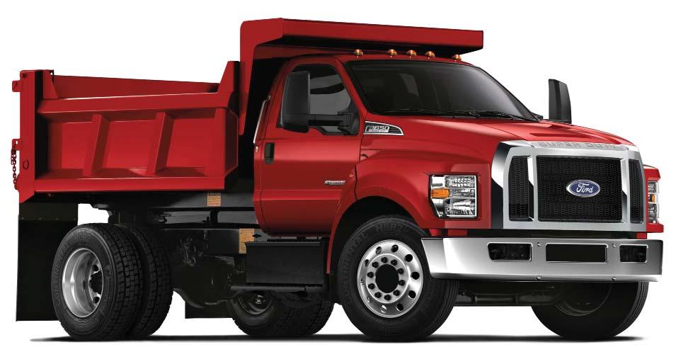 37,000 lbs. F-650 (Straight Frame) 25,600-29,000 lbs. 37,000 lbs. F-750 (Straight Frame) 30,200-33,000 lbs. 37,000 lbs. Note: Combined weight of vehicle and trailer cannot exceed listed GCWR.