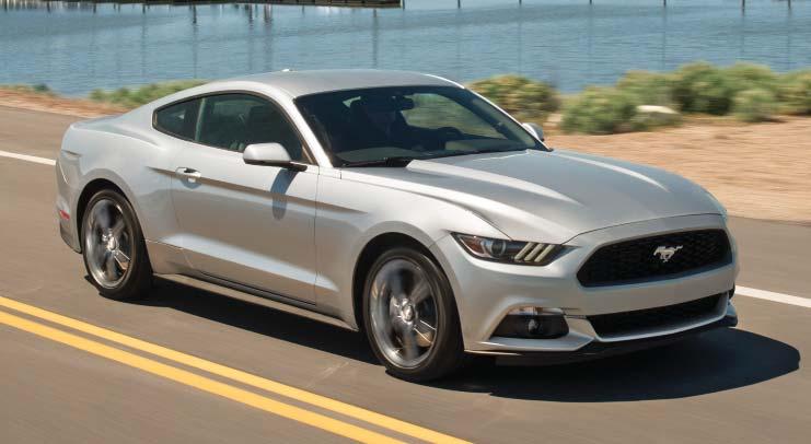 ) Axle Engine Configuration MUSTANG (1)(4) TAURUS (1)(2) FUSION (1)(4) 1.5L EcoBoost I-4 FWD 1,000 2.