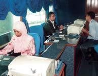 Identification Card Division, Jabatan Pendaftaran Negara Malaysia to provide a Mobile MyKad Counter service at HeiTech Village.