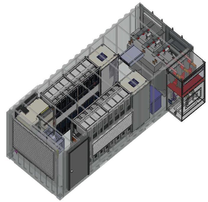 PCS100 STATCOM Container, 2MVAr