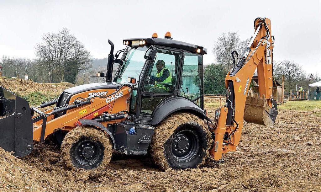 LOADER: STRAIGHT TO PERFORMANCE ABOVE ANY LIMIT Top loading reach, lowest maintenance costs For the professionals requiring very high tipping height or for those working mainly with
