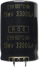 Aluminum Capacitors Standard - 105 C Snap-In FEATURES Useful life: 2000 h at +105 C Polarized aluminum electrolytic capacitors Small dimensions High C x U product Material categorization: for