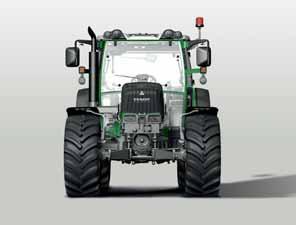 The integral nitrogen reservoirs guarantee driving safety and ride comfort even when carrying heavy loads. Powerful hydraulics The hydraulics on the 200 Vario have a high oil delivery capacity of max.