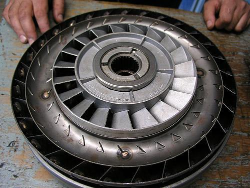 the stator support on the