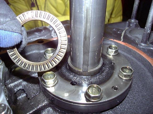49. bearings, thrust washers made of synthetic materials,