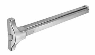 2100 Series Grade 1 Flatbar Exit Devices 2100 Rim 2110 Surface Vertical Rod Model # Description Finish Hand* Strike FLASHship # Approx. Wt.