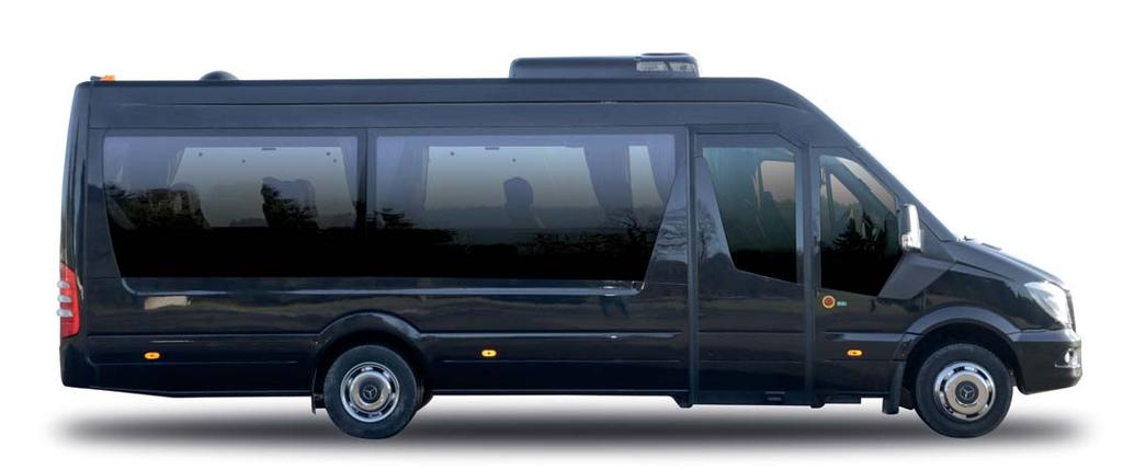 OUR 14-SEATER VIP-MINIBUS We have the