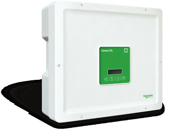 Conext RL single-phase grid-tie inverter Introducing the Conext RL inverter Best-in-class inverter for residential solar applications The Schneider Electric Conext