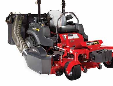 Capacity: 10 cubic feet 48" Deck 48" Deck TURBO-Pro Blower * Length: 31" Height: 16.5" Width: 19" Approximate blower weight: 50 lbs.