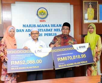 Department of State Zakat Kedah received the business tithe for
