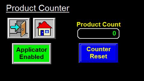The counter is saved and will be restored after a power cycle. It is only reset by using the counter reset key.