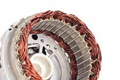 against wear and failure Stator fins freed from corrosion and also protected against further corrosion Stator coil checked for performance, shorted winding and ground and winding