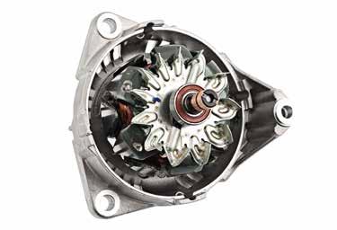 standards as during the original factory fitting Rotor winding electrically tested, commutator over-revved and replaced with a new one if necessary, complete thread repair Screw