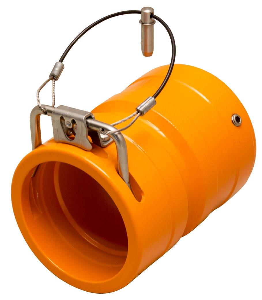 R49 CABLE MOUNT RECEPTACLE SHELL EXAMPLE PART NUMBER: R49-CMR-XX COLOR CODE Lanyard Non-conductive PVC