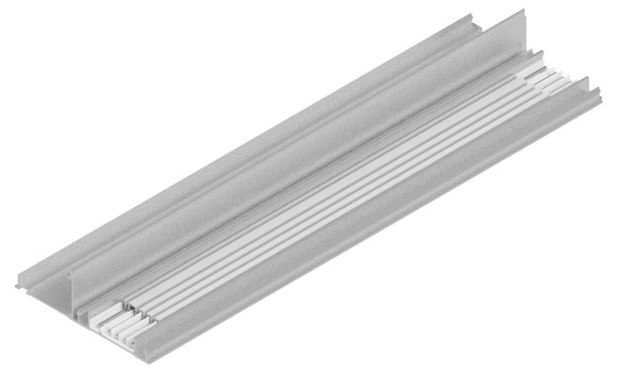 20, 60 Amp Power & Data Systems STRAIGHT SECTIONS Description Each Plug-In Raceway straight section consists of a two-channel extruded aluminum housing.