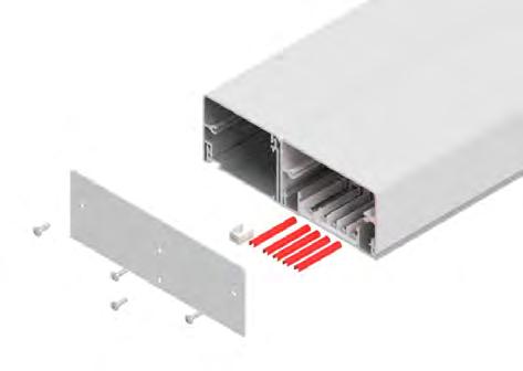 20, 60 Amp Power & Data Systems ACCESSORIES: CONNECTION HARDWARE Joint Kit A joint kit makes electrical and mechanical connections between raceway sections.