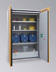 shelving fittings galvanized Storage for up to 9 x 60 liter steel drums is possible, alternatively grid storage levels for storing small containers Storage levels height-adjustable at 25 mm intervals