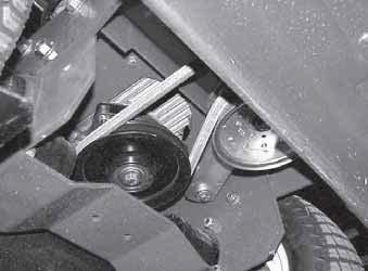 Electric PTO Clutch This clutch electrically controls the engagement and disengagement of the Power Take Off (PTO) pulley.