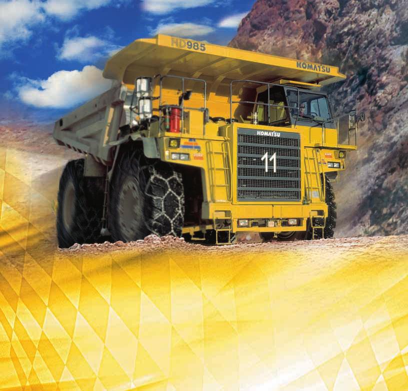 38/3939 Dump trucks With their powerful Komatsu engines, strength, and state-of-the-art design, Komatsu dump trucks transport heavy loads quickly, and cost-efficiently.