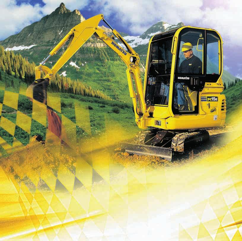 6/7 Mini and midi excavators These excavators are characterised by their remarkable versatility and ability to operate continuously at full