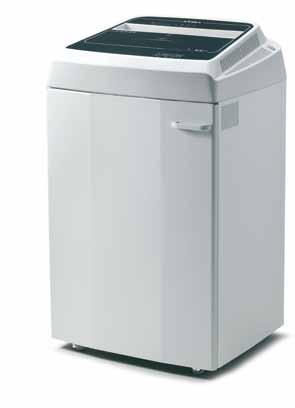 www.elcoman.it Kobra 410 TS Professional TOUCH SCREEN Heavy Duty Shredder available in five shredding security levels. Carbon hardened cutting knives, unaffected by staples and metal clips.