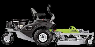 Zero Turn with front deck technical data Briggs & Stratton Series 8270 Commercial Power 22 HP (16.
