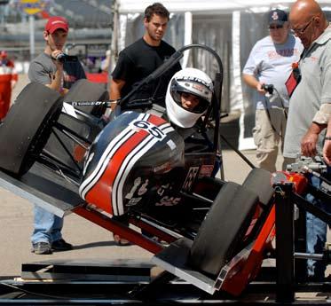 The Competitions Formula SAE - Auto Club Speedway of California - Michigan International Raceway Formula SAE (FSAE) challenges students to conceive, design, fabricate, and compete with small