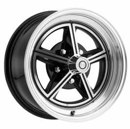 Wheels continued #MA14896 #MA14891 #MA14897 #MA14892 Legendary Wheels - GT7 The Legendary GT7 is modeled after the optional 10-spoke alloy wheel that was available on 67-68