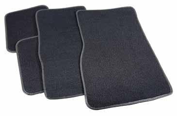 #MA963AC 1964-1968 80/20 Loop Mats These match the original carpeted floor mats in color and construction with vinyl bound edges and non-skid backing. The 4 piece sets include front & rear mats.