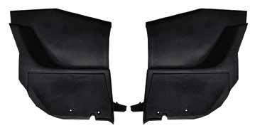 #MA18761 1969-1970 Quarter Trim Upholstery - Conv. Accurate Grain Vinyl cut & sewn to replace worn or damaged original upholstery. Install new padding for that factory look!
