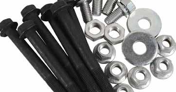 Engine #MA17767 Engine Mounting Fastener Kits Kit includes: engine insulator to block bolts/nuts, engine body brackets bolts/nuts & engine insulator to body/bracket bolts.