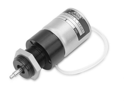 Features: Direct replacement for integral mount fuel shutoff solenoid Fuel pump shutoff force built into actuator Responds in milliseconds to changes in current from a pulse width modulated signal