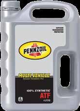 PENNZOIL 100% SYNTHETIC MULTI-VEHICLE ATF Pennzoil 100% Synthetic Multi-Vehicle ATF is the latest formulation and advanced technology which meets specification requirement of North America, Japanese