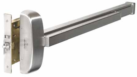 EXIT DEVICES CLOSERS LOCKS HINGES FLAT GOODS MISCELLANEOUS 8 N1750(F) Designed for use in high traffic applications Tested in accordance with ANSI A156.