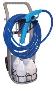 Automatic Metering Pump R13401 Foaming Applications Airless Foam-Rinse-Sanitize System Convenient, portable cleaning and sanitizing system that lets you quickly switch from Foam to Sanitize to Rinse