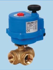 CLARK SOLUTIONS 8E Series Electric Actuated NEMA 4X Ball Valves 1/4 to 4 Brass & Stainless Steel, 2-way & 3-way configurations www.clarksol.