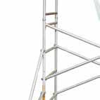 0m 23ft* approx. 7.0m 8ft* approx. 2.4m LIGHTWEIGHT SCAFFOLD FAST AND EASY TO SET