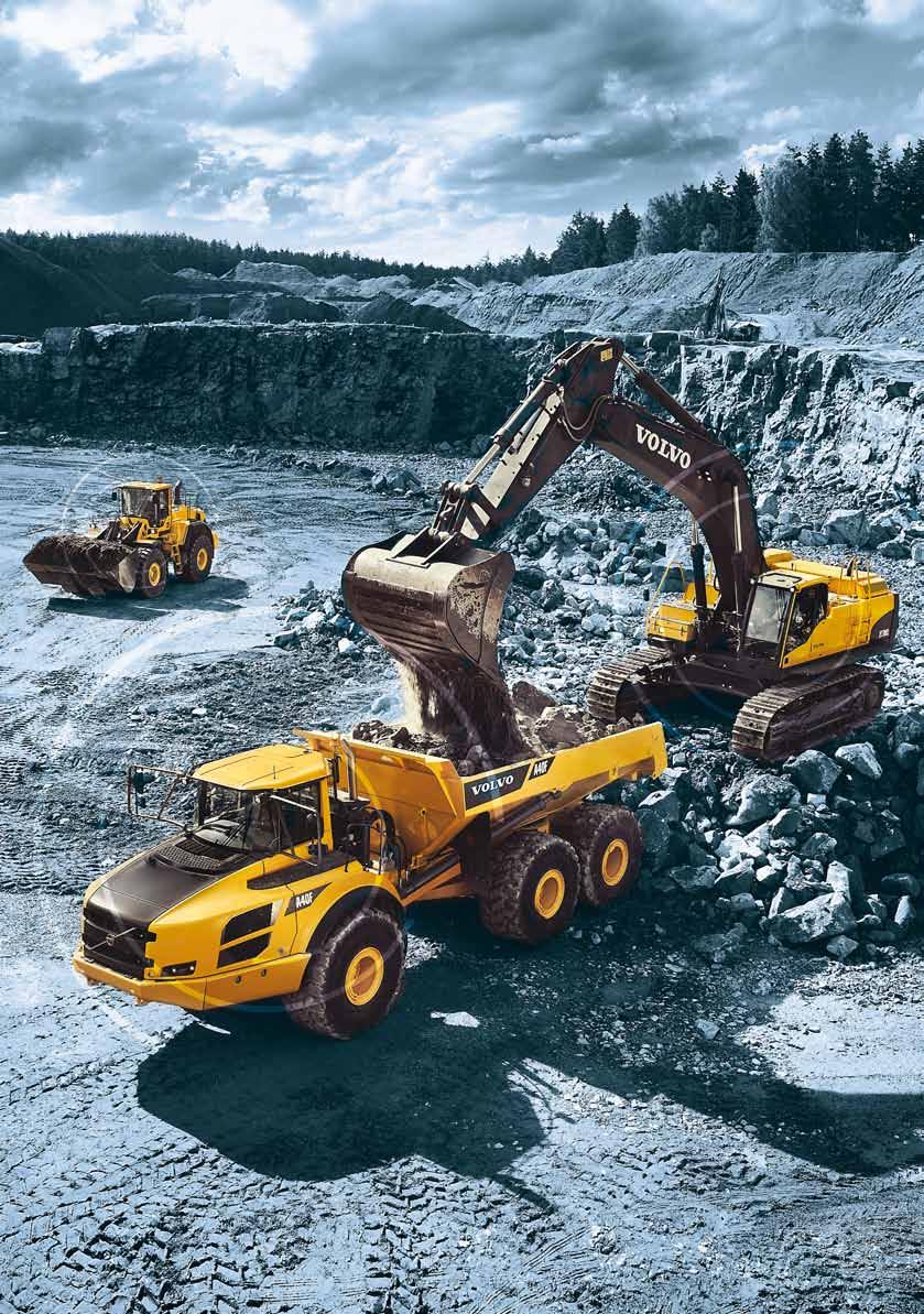 CareTrack* Each Volvo Wheel Loader comes standard equipped with CareTrack, the Volvo