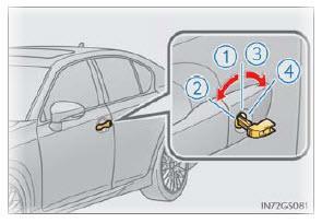 KEYLESS ENTRY OPERATION: If there is a problem with the keyless entry