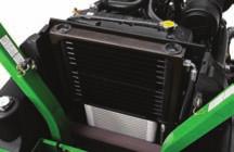 hydraulic oil coolers, and easy access daily service points. DIAGNOSTICS MADE EASY.