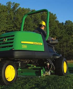 Reel or rotary cut your choice. 7200 PrecisionCut ALL-WHEEL DRIVE.